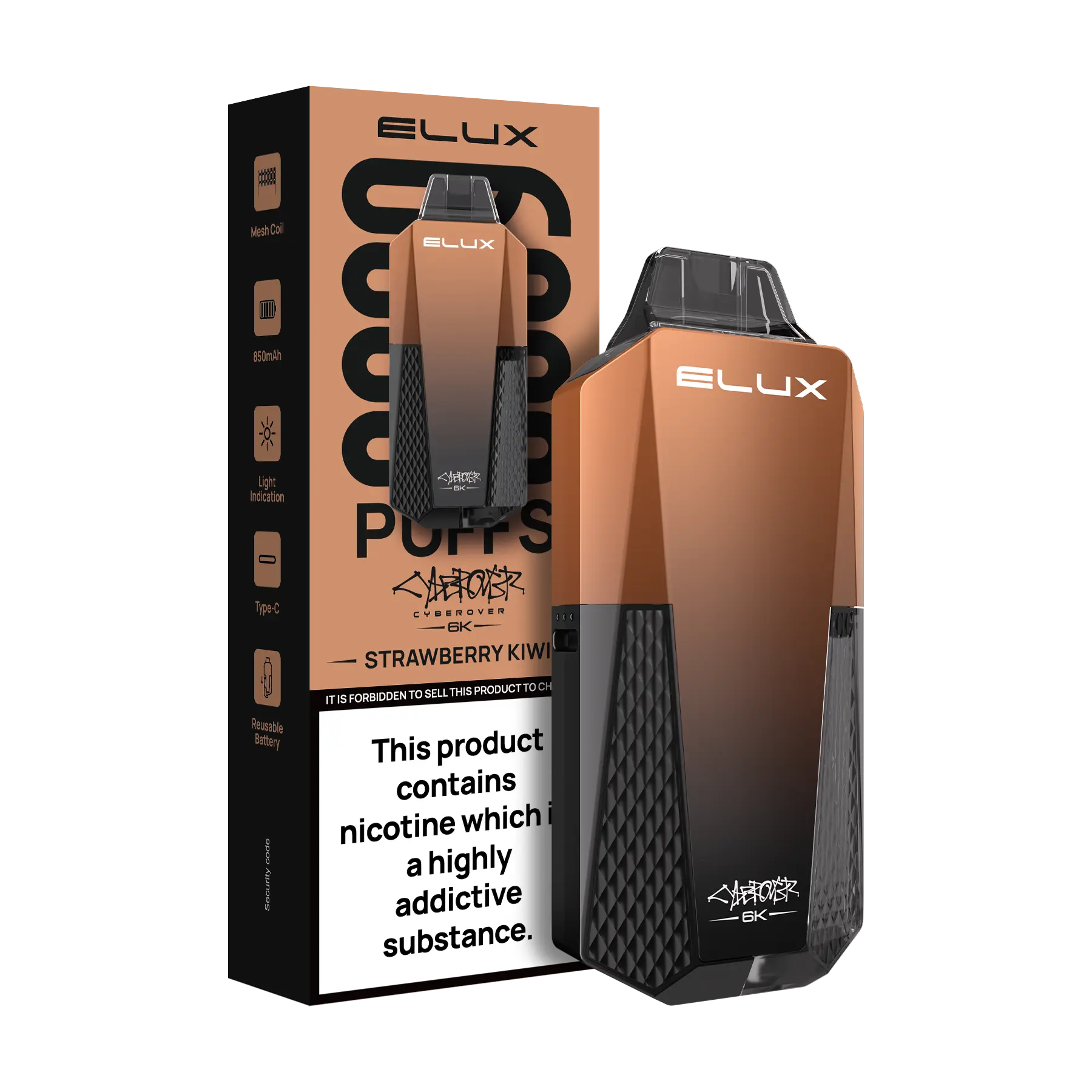 Elux Cyberover 6K Prefilled Vape Kit