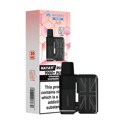 Hayati Rubik Replacement Pods - Strawberry Raspberry Ice