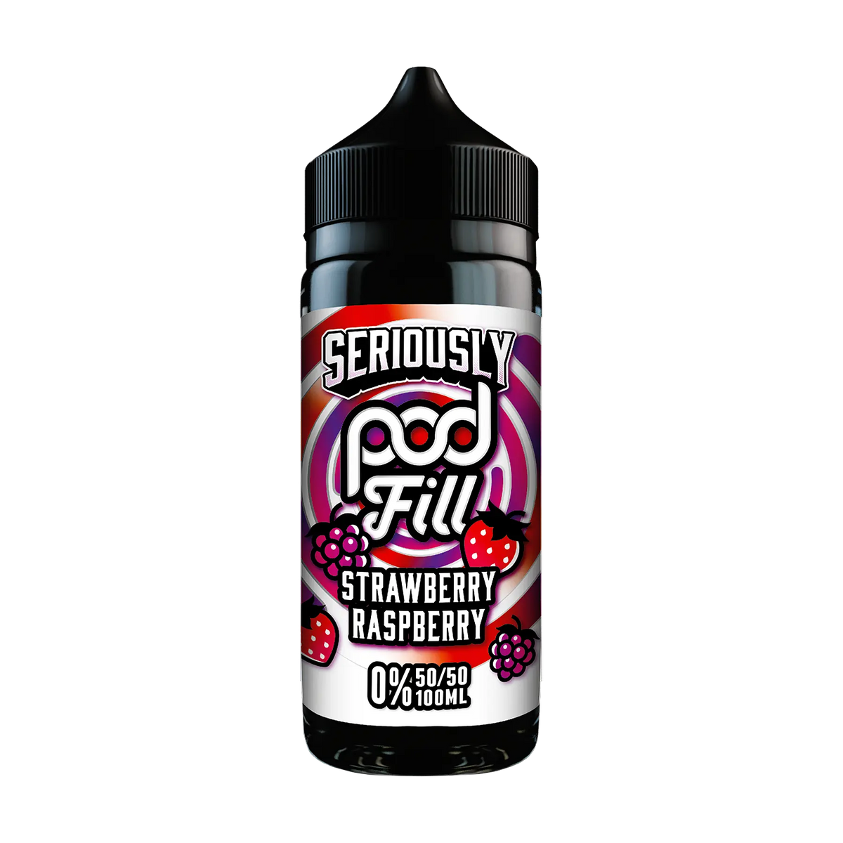 Doozy Seriously Pod Fill Strawberry Raspberry 100ml E Liquid Shortfill