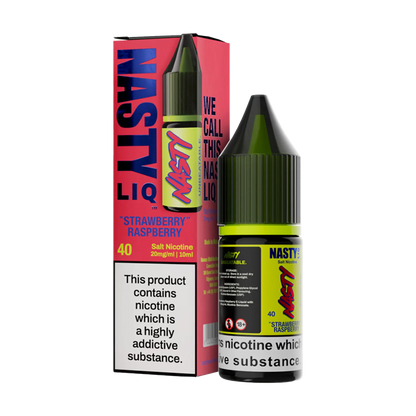 Nasty Liq Nicotine Salt - Strawberry Raspberry