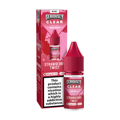 Doozy Seriously Clear 10ml Nicotine Salt - Strawberry Twist