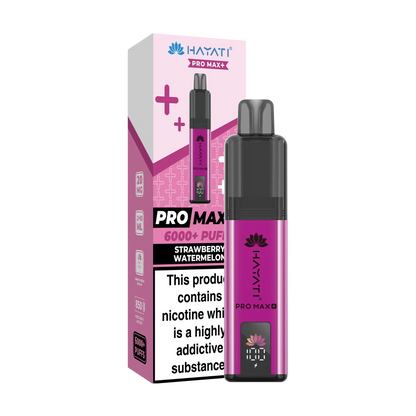 Hayati Pro Max+ 6000 Prefilled Vape Kit - Strawberry Watermelon