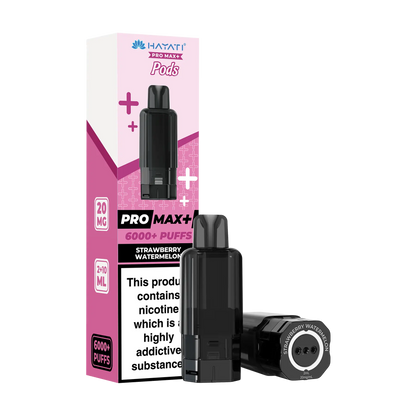 Hayati Pro Max+ 6000 Replacement Pods - Strawberry Watermelon