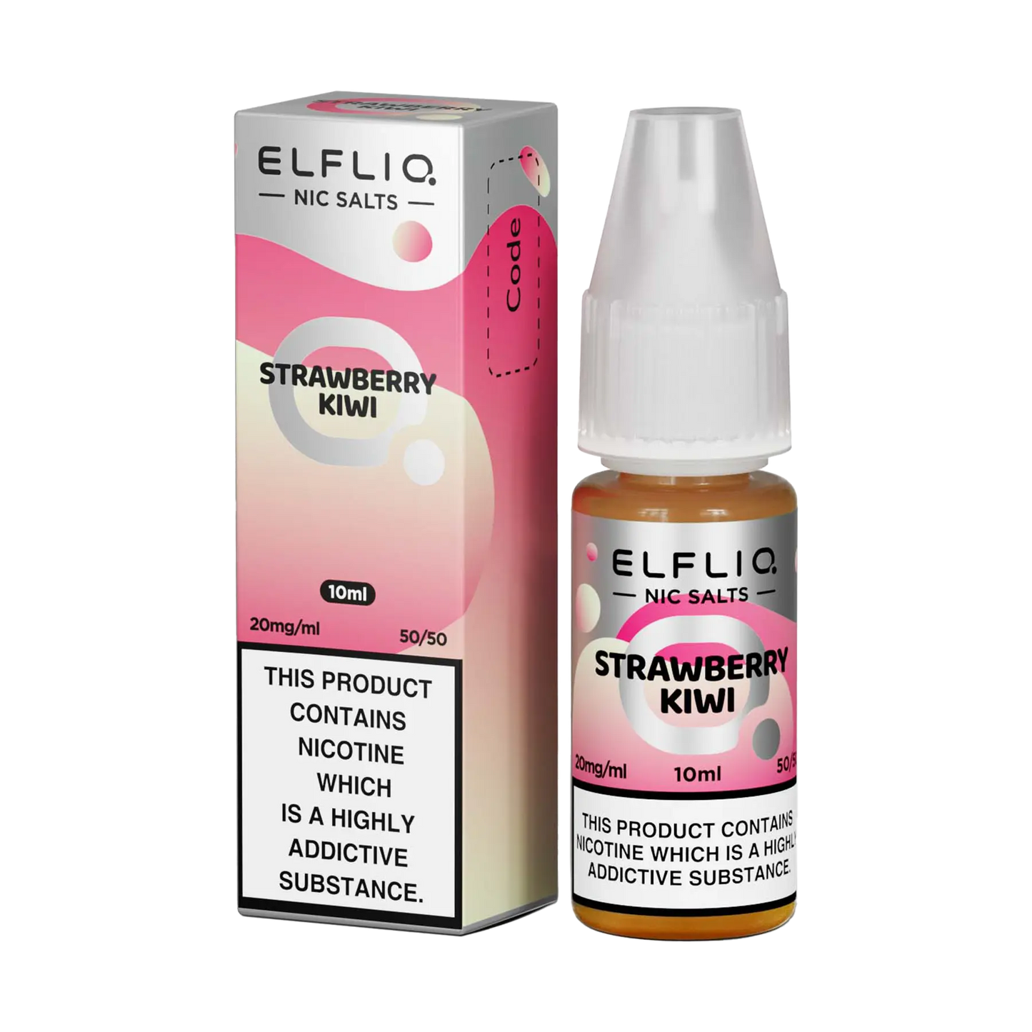 Elfliq 10ml Nicotine Salt - Strawberry Kiwi