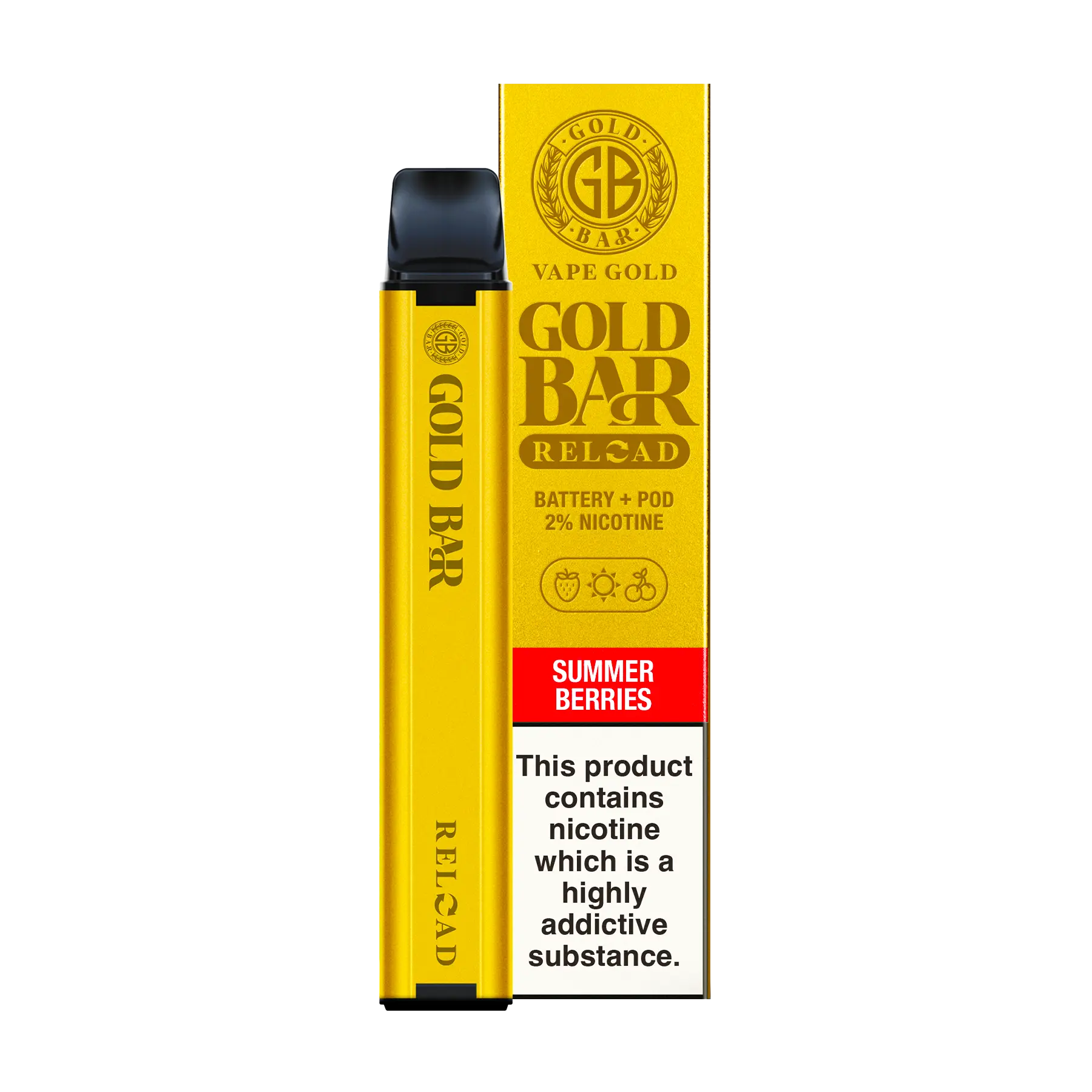 Gold Bar Reload Pod Kit - Summer Berries