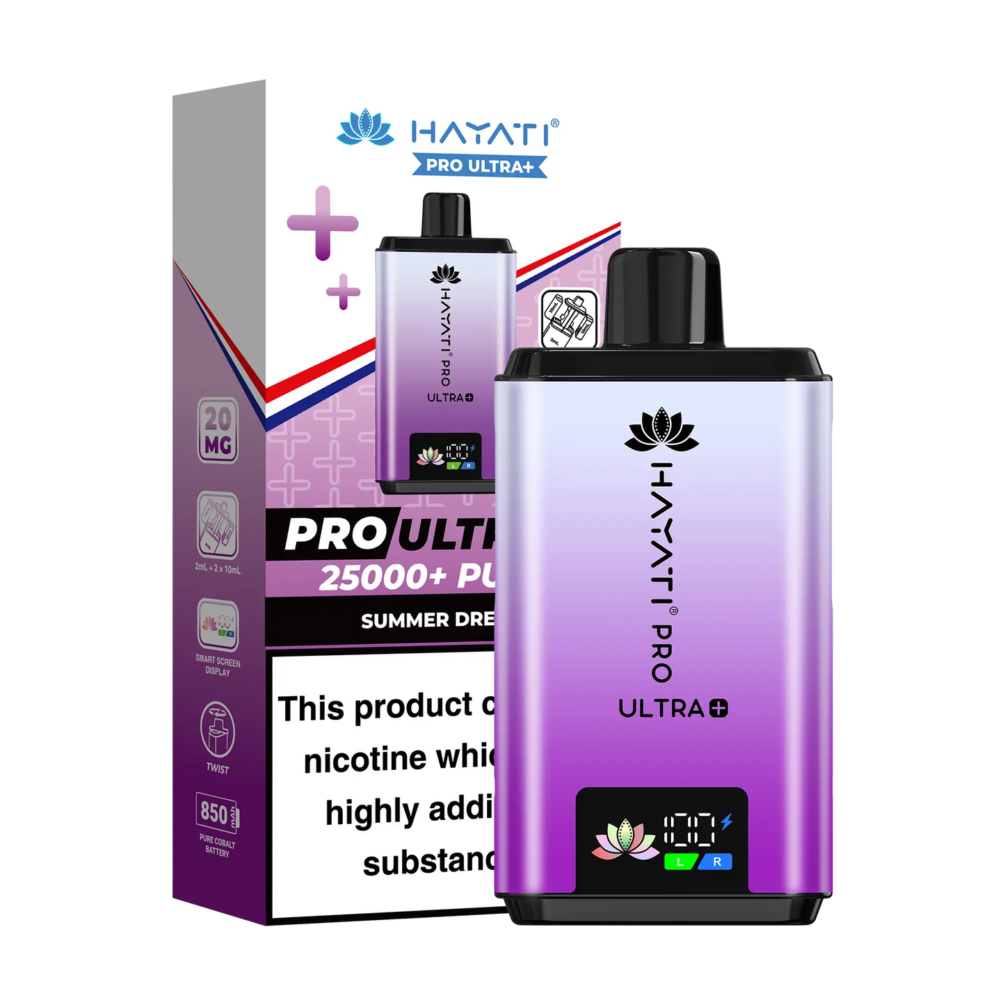Hayati Pro Ultra 25K Prefilled Vape Kit - Summer Dream