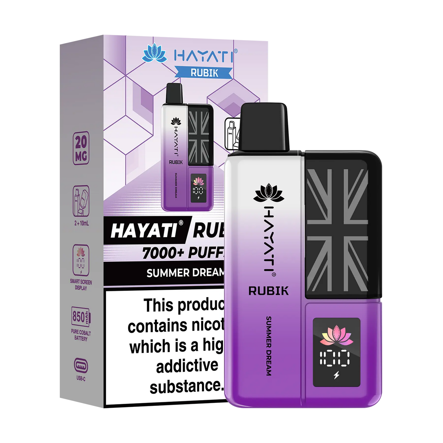 Hayati Rubik Prefilled Vape Kit - Summer Dream