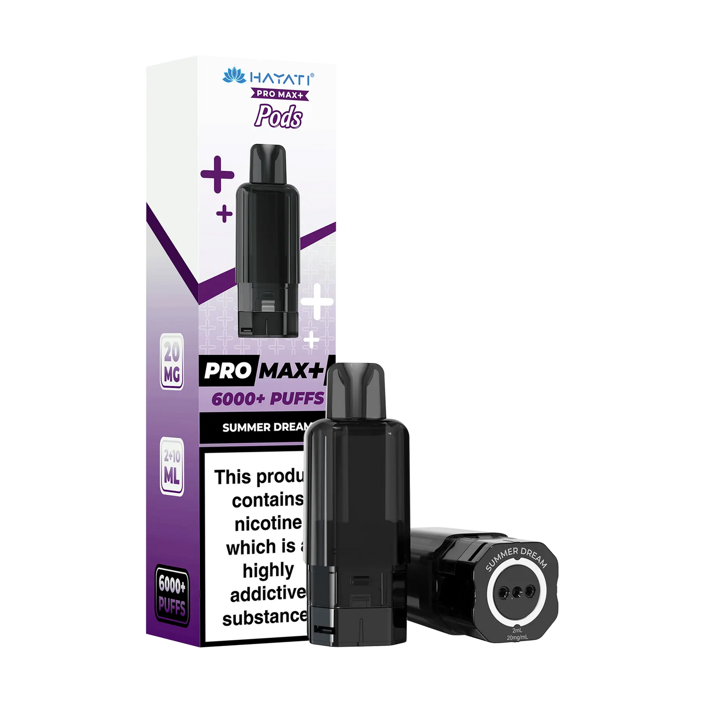Hayati Pro Max+ 6000 Replacement Pods - Summer Dream