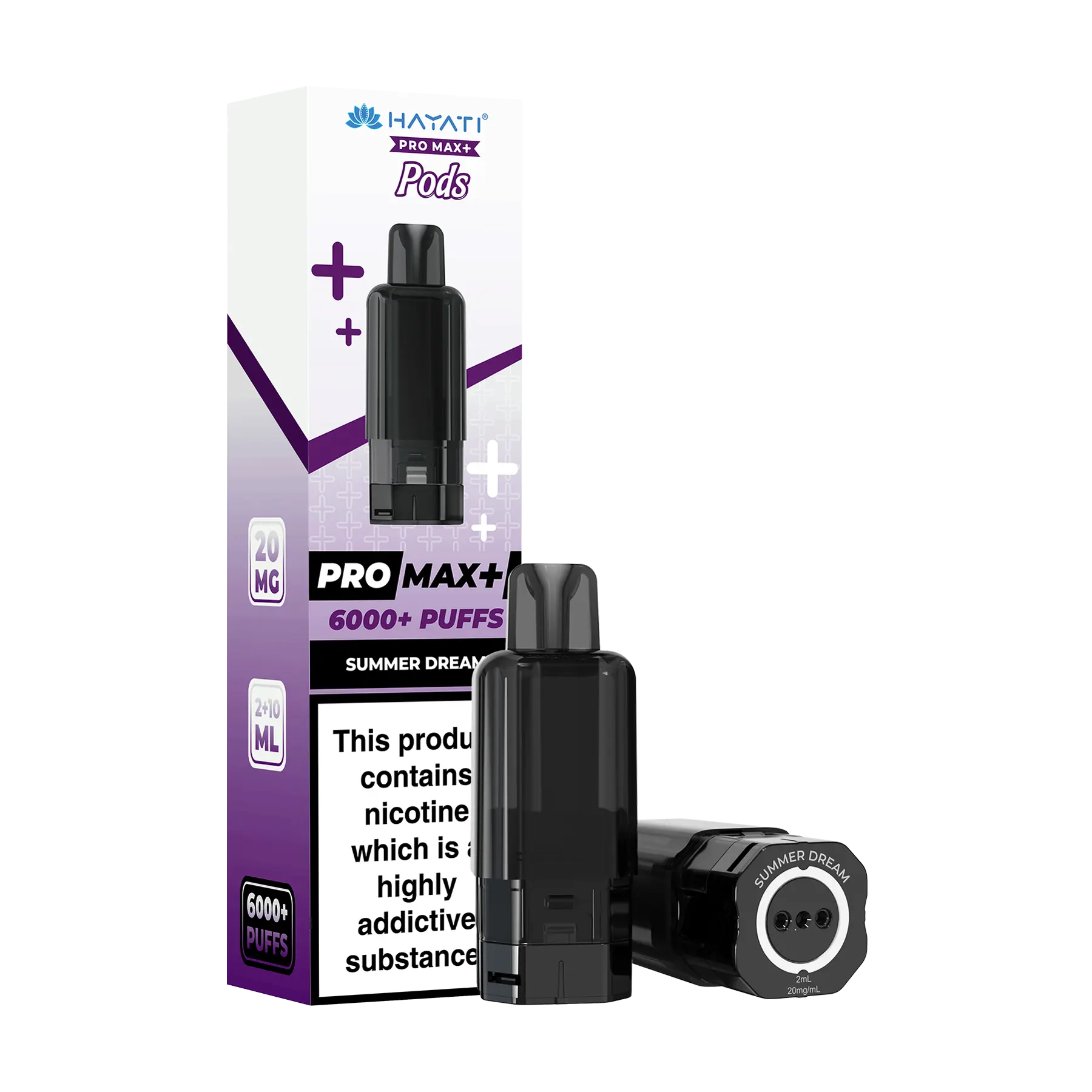 Hayati Pro Max+ 6000 Replacement Pods - Summer Dream