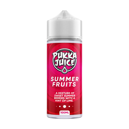 Pukka 100ml Shortfill - Summer Fruits