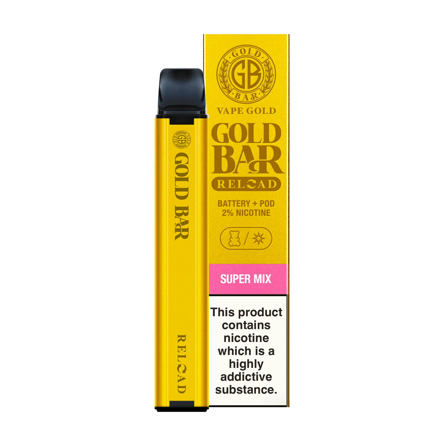 Gold Bar Reload Pod Kit - Super Mix