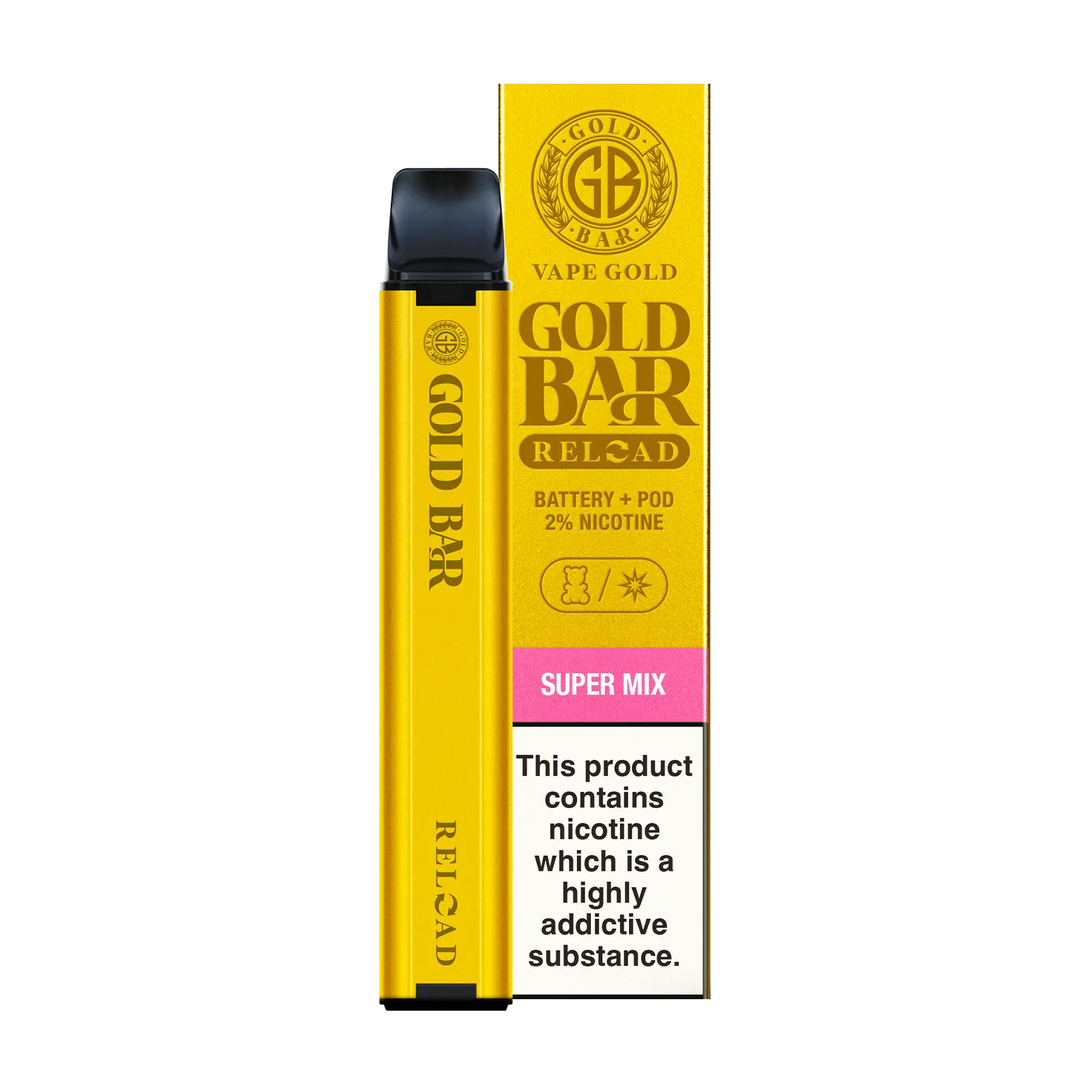 Gold Bar Reload Pod Kit - Super Mix