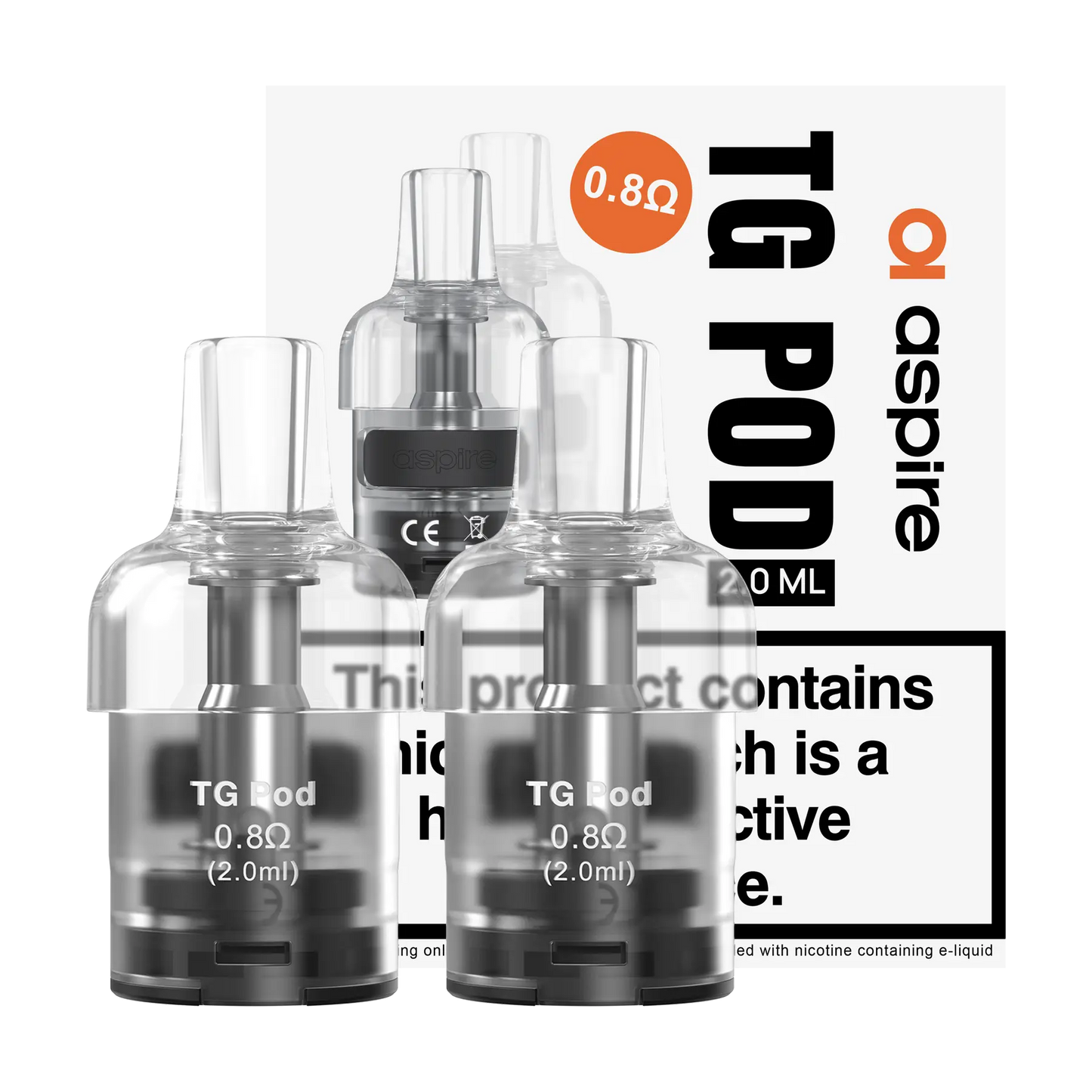 Aspire Cyber G TG Pods - 0.8 2ml