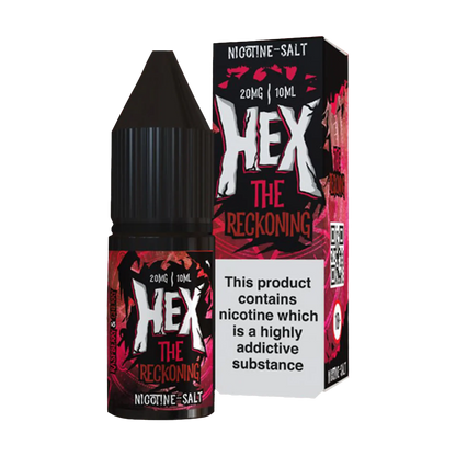 Hex 10ml E-Liquid Nicotine Salt - The Reckoning