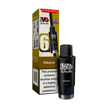 IVG Savr Replacement Pods - Tobacco
