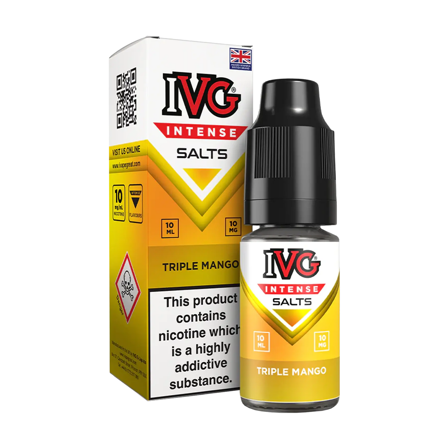 IVG Intense 10ml Nicotine Salt - Triple Mango