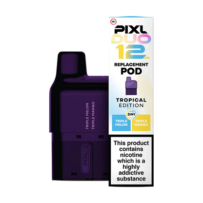 Pixl Duo 12 Replacement Pods - Tropical Edition