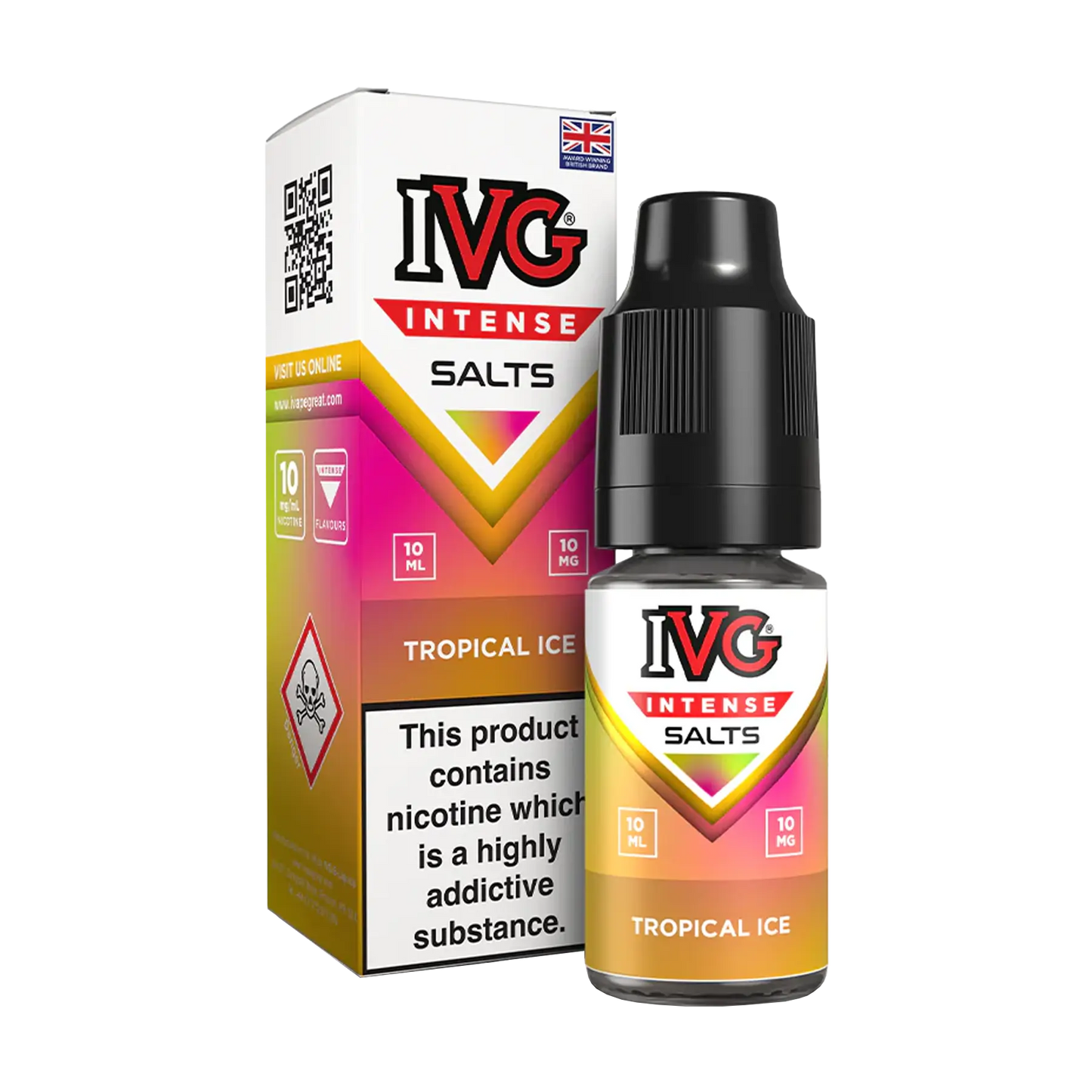 IVG Intense 10ml Nicotine Salt - Tropical Ice