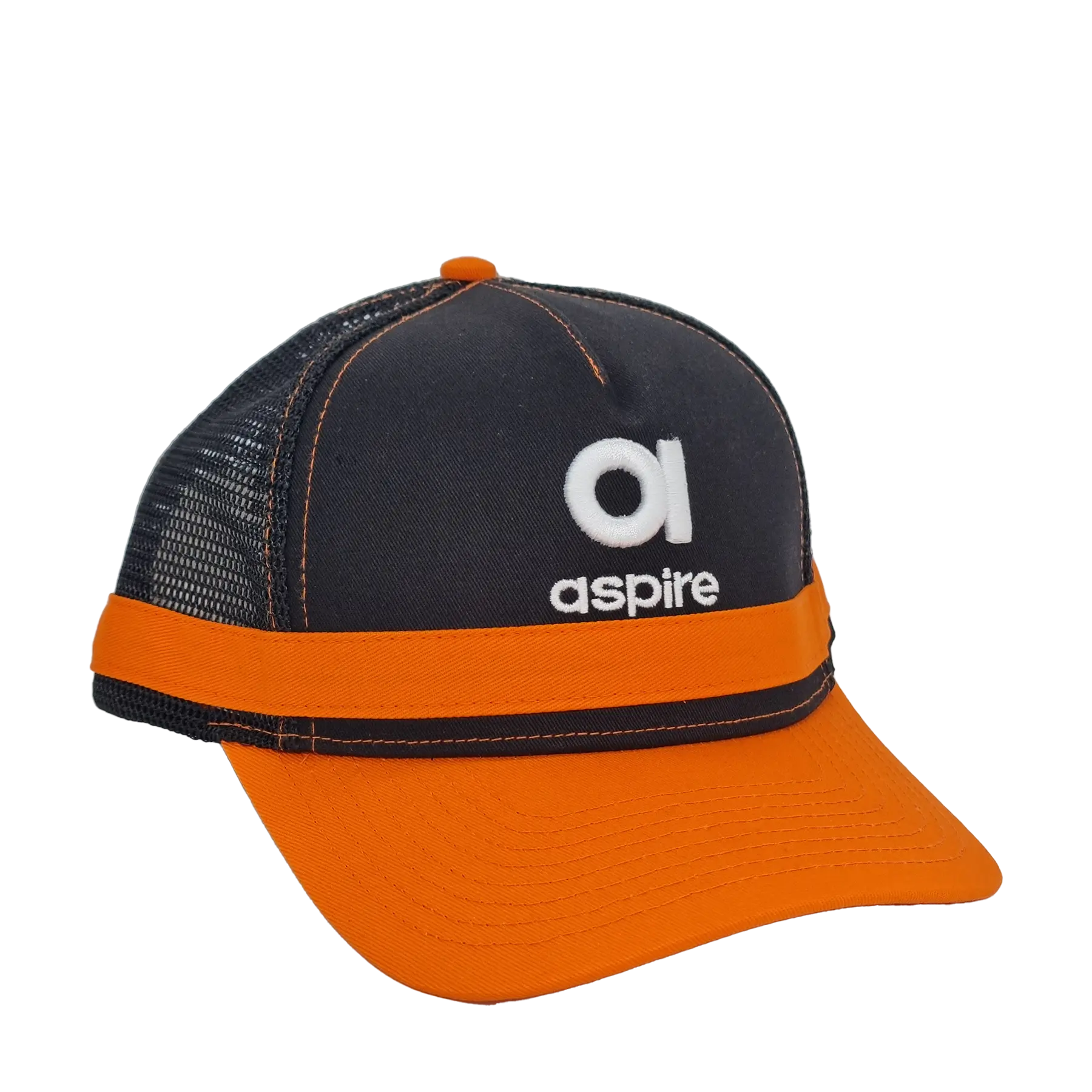 Aspire Orange Trucker Hat