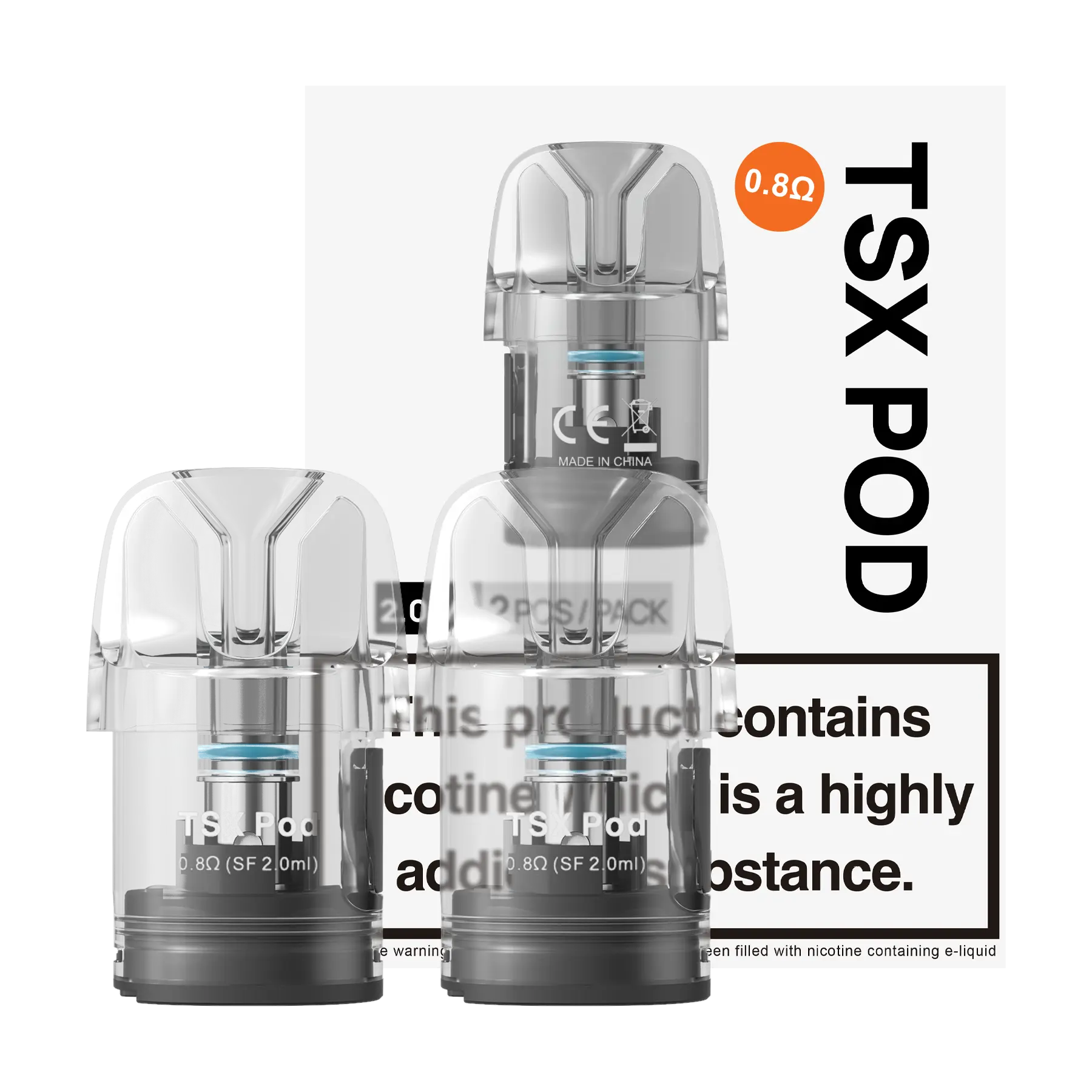 Aspire TSX Pods - 0.8 2ml