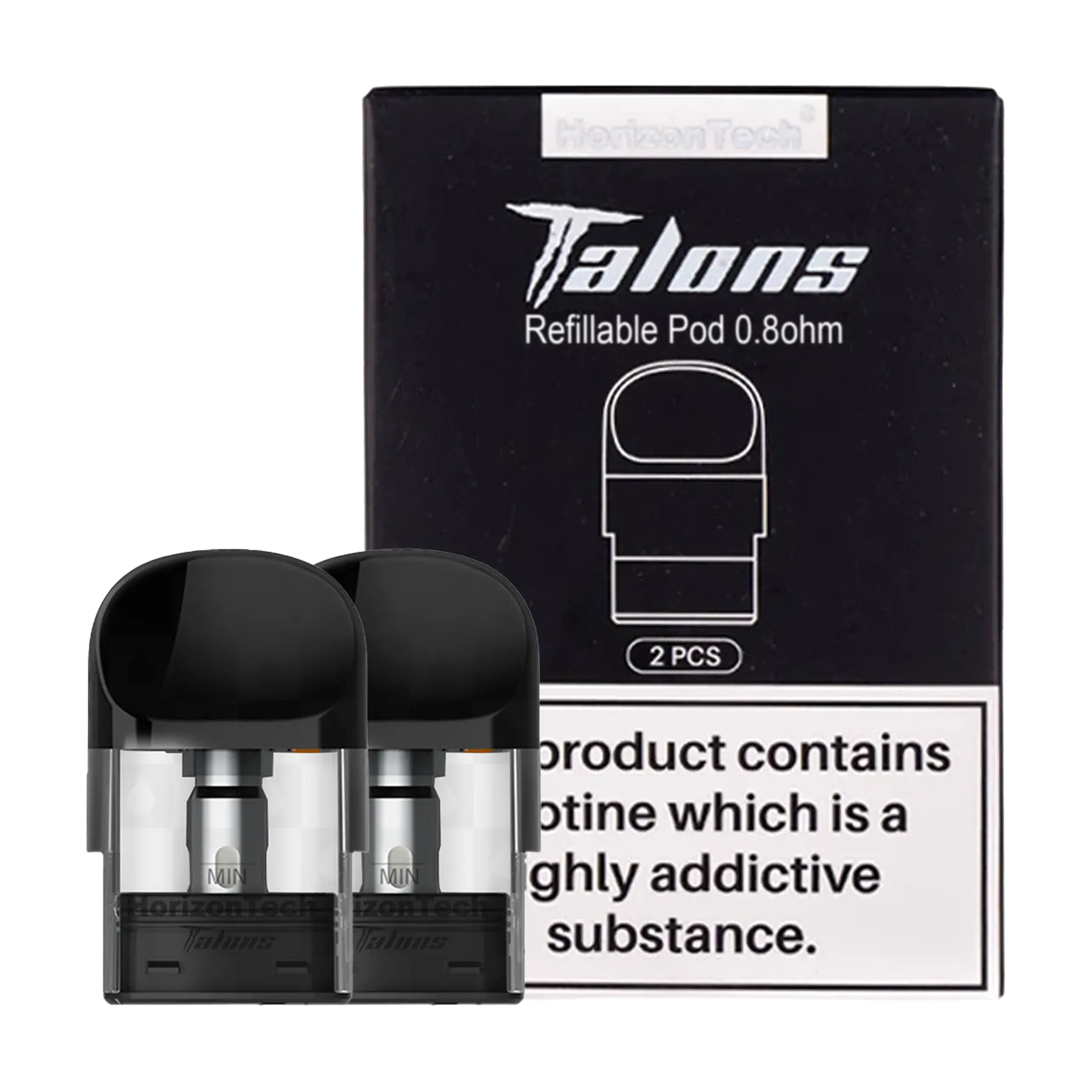 Horizontech Talons Replacement Pods - 0.8 ohm