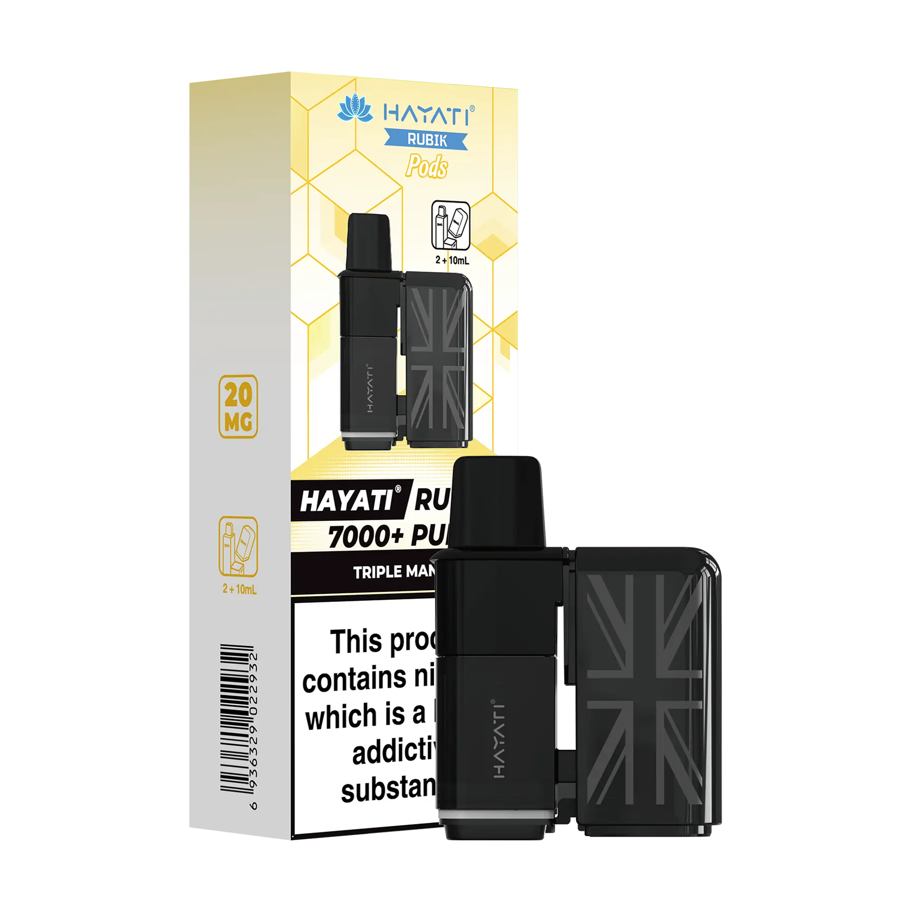 Hayati Rubik Replacement Pods - Triple Mango