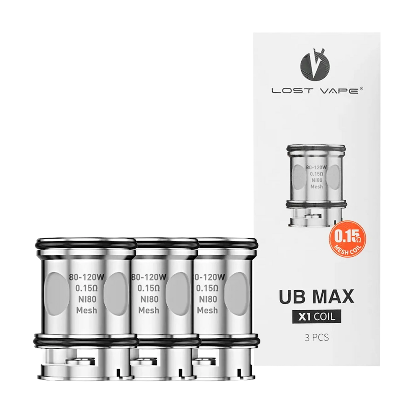 Lost Vape UB Max Coils - 0.15 ohm