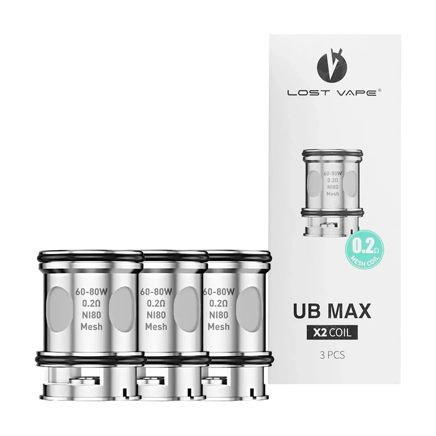 Lost Vape UB Max Coils - 0.2 ohm