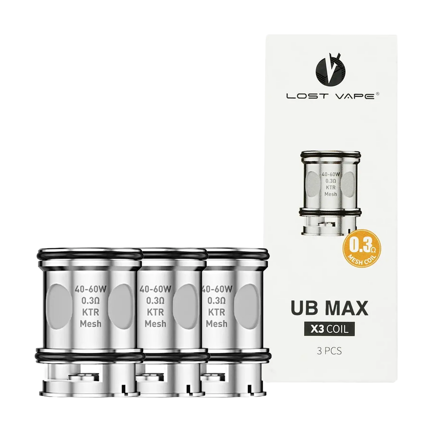 Lost Vape UB Max Coils - 0.3 ohm