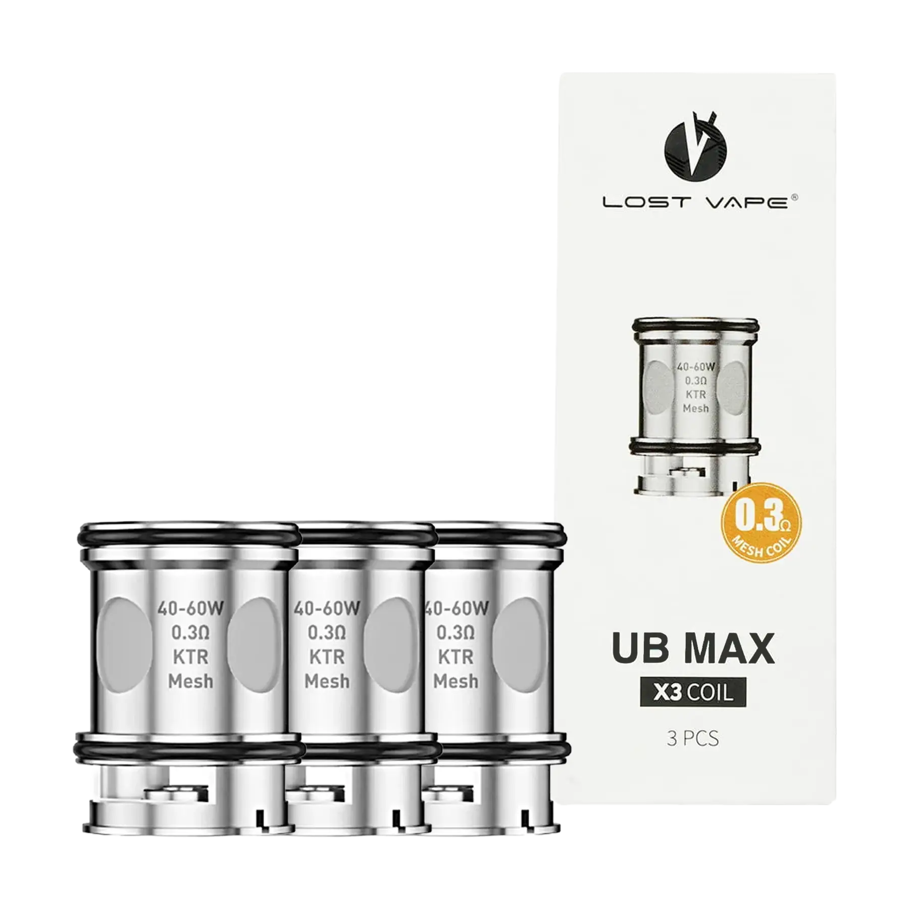 Lost Vape UB Max Coils - 0.3 ohm
