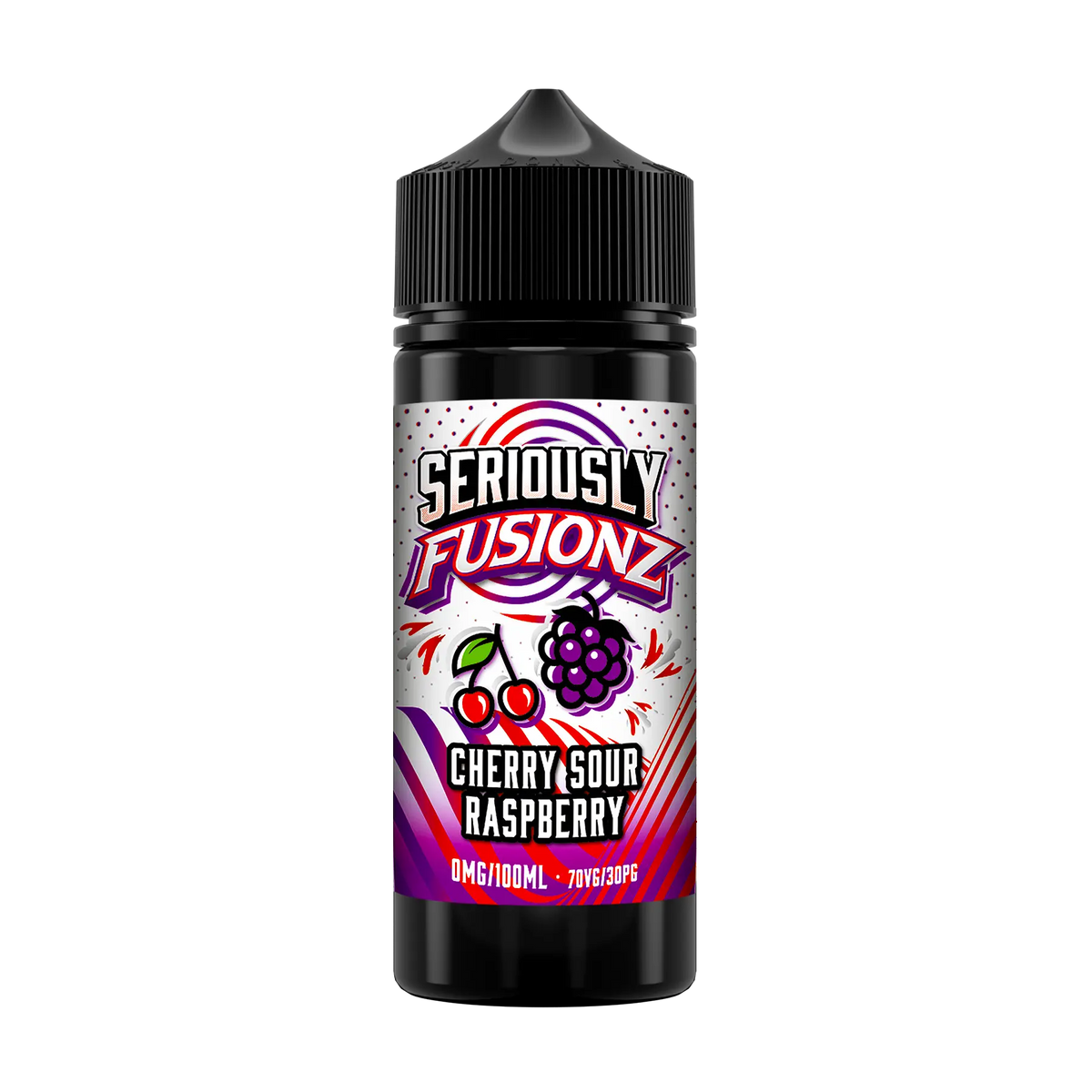 Doozy Seriously Fusionz Cherry Sour Raspberry 100ml E Liquid Shortfill