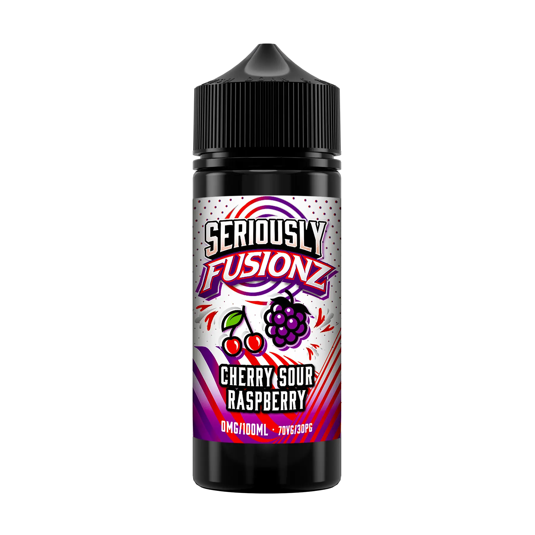 Doozy Seriously Fusionz Cherry Sour Raspberry 100ml E Liquid Shortfill