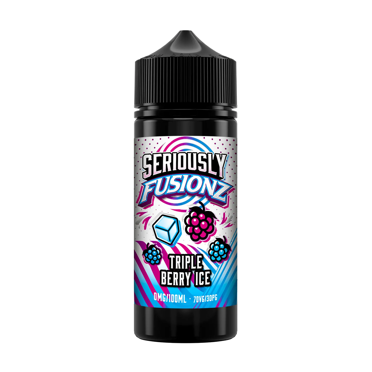 Doozy Seriously Fusionz Triple Berry Ice 100ml E Liquid Shortfill