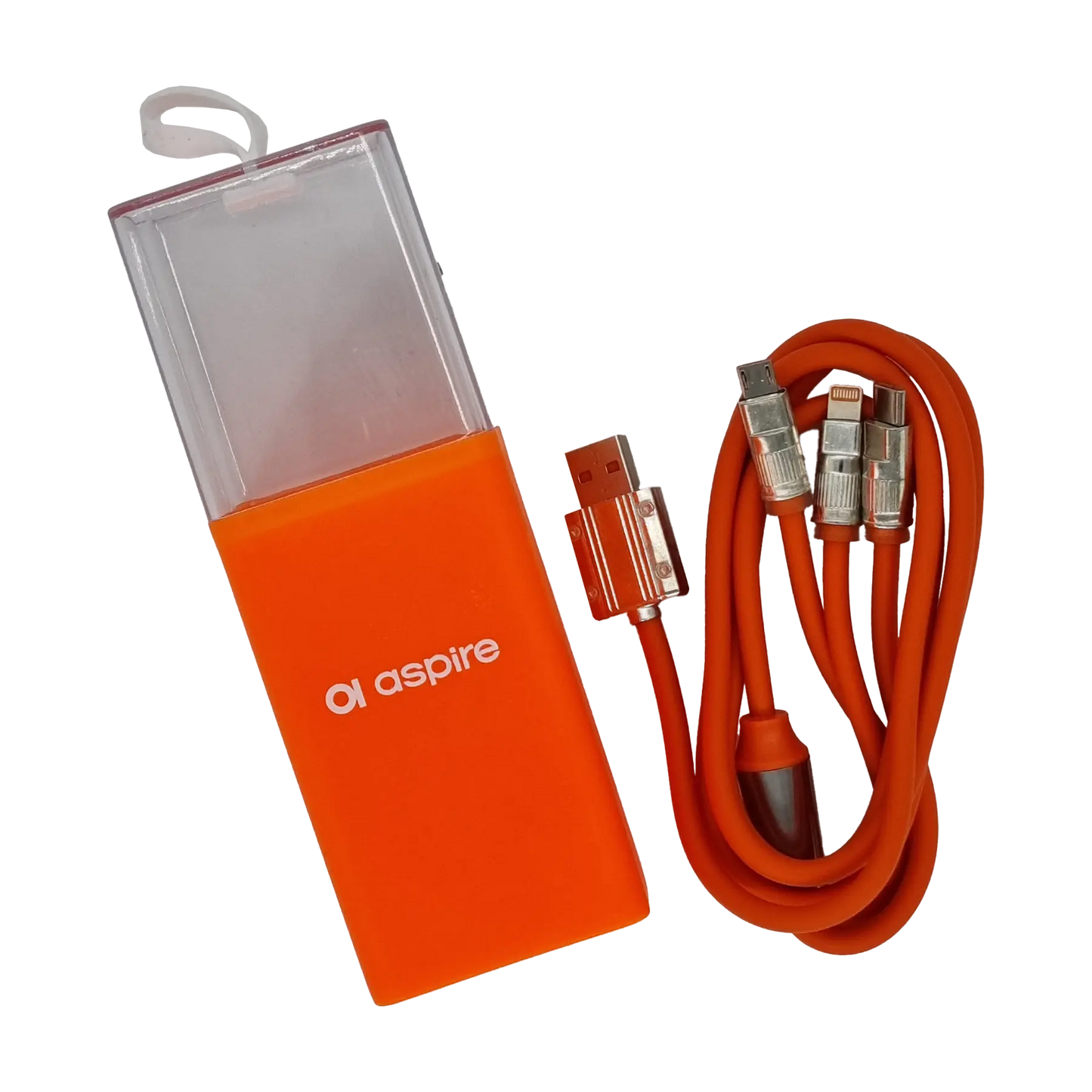 Aspire Multi-USB Cable - Premium Plastic Box