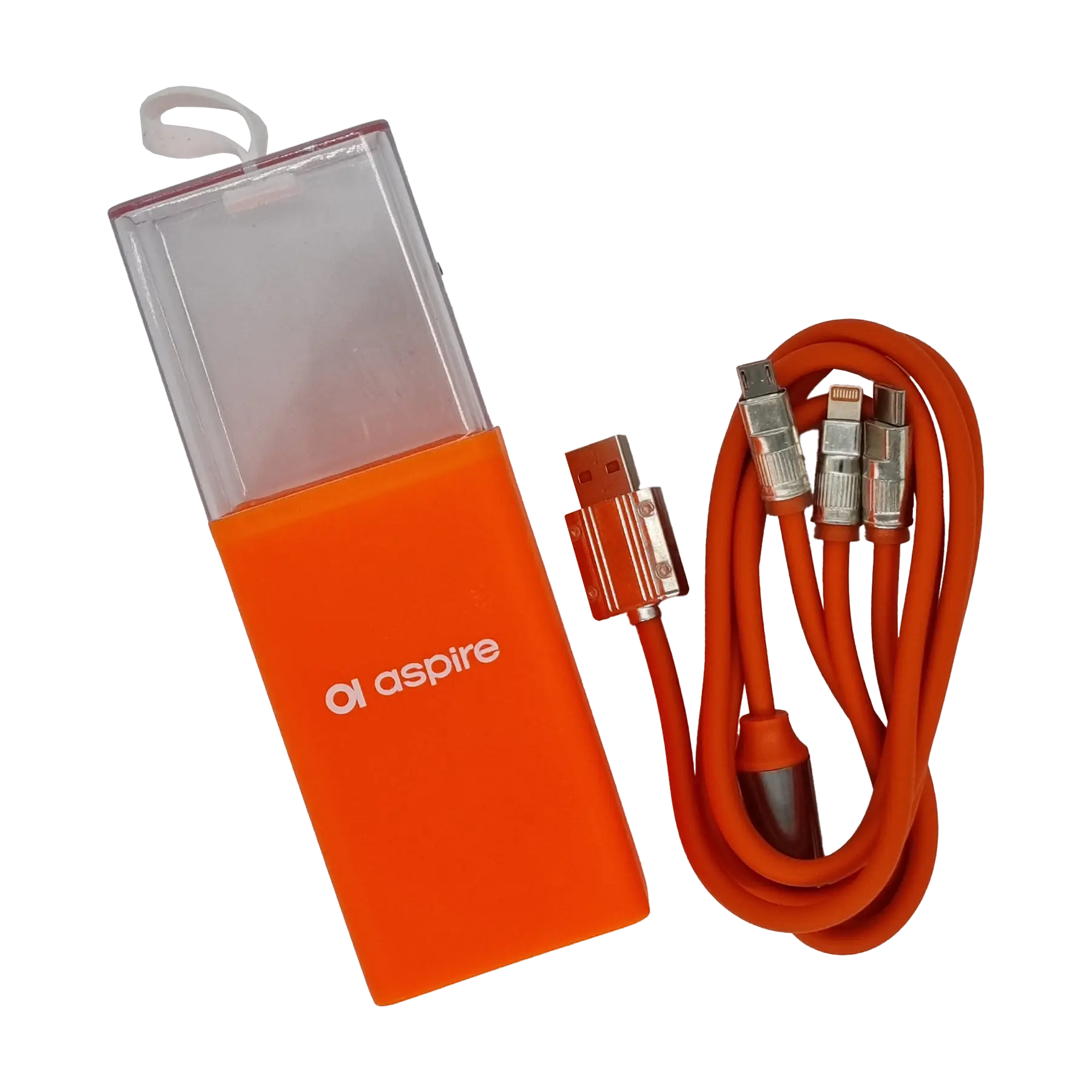 Aspire Multi-USB Cable - Premium Plastic Box
