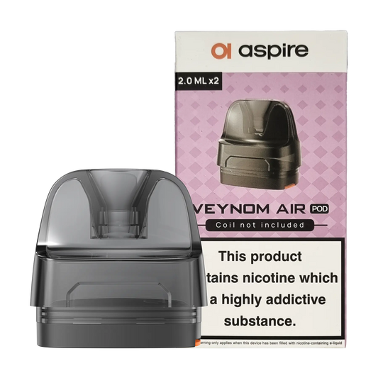 Aspire Veynom Air Replacement Empty Pod 2 Pack