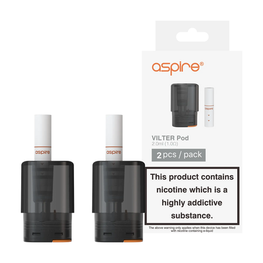 Aspire Vilter Replacement Pods - Paper Filters