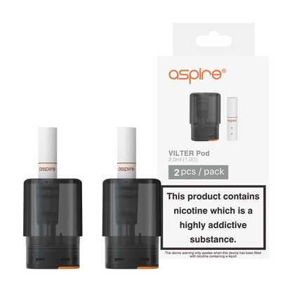 Aspire Vilter Replacement Pods - Paper Filters
