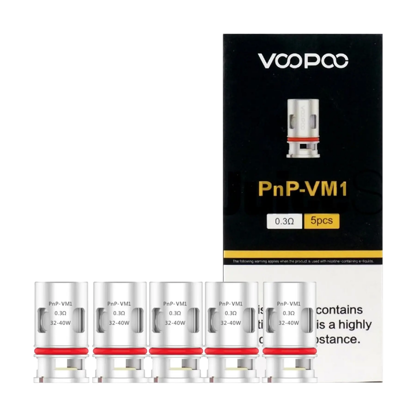Voopoo PnP Replacement Coils - 0.3 ohm