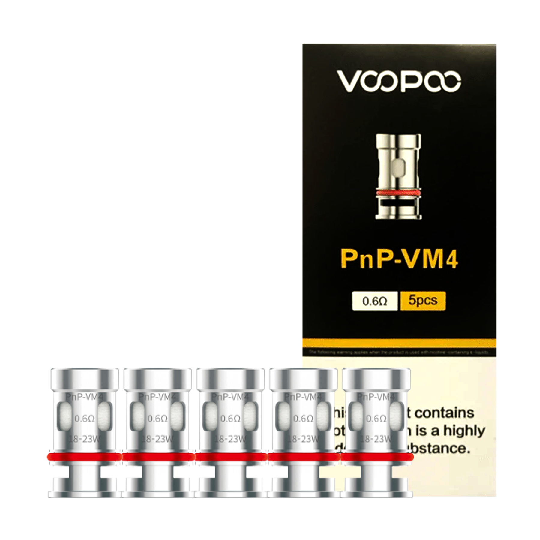 Voopoo PnP Replacement Coils - 0.6 ohm