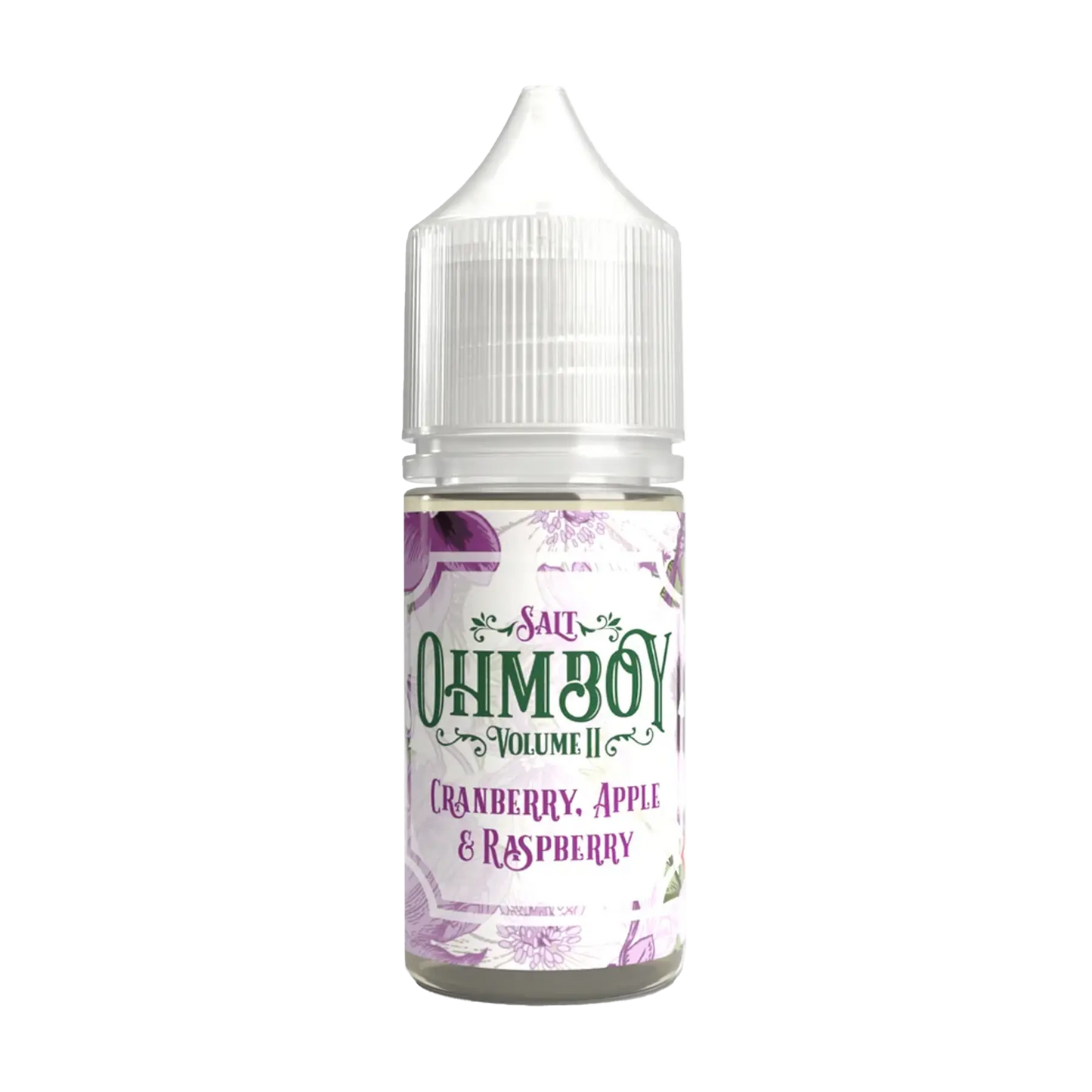 Ohm Boy Nicotine Salt - Cranberry Apple & Raspberry