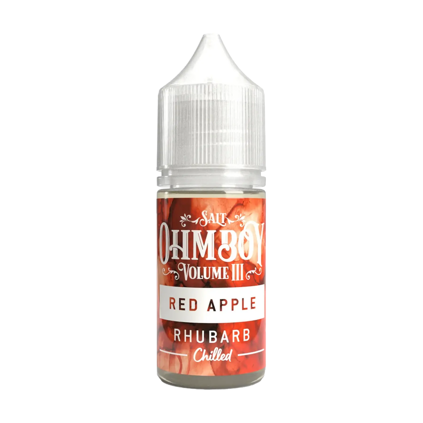 Ohm Boy Nicotine Salt - Red Apple Rhubarb