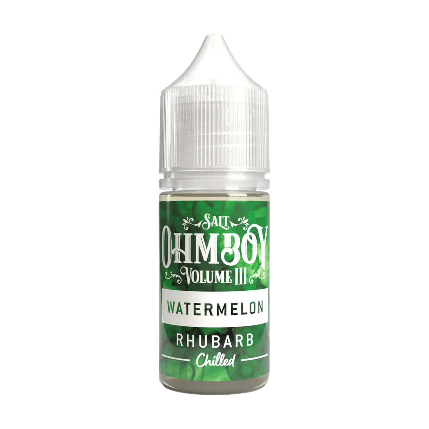 Ohm Boy Nicotine Salt - Watermelon Rhubarb