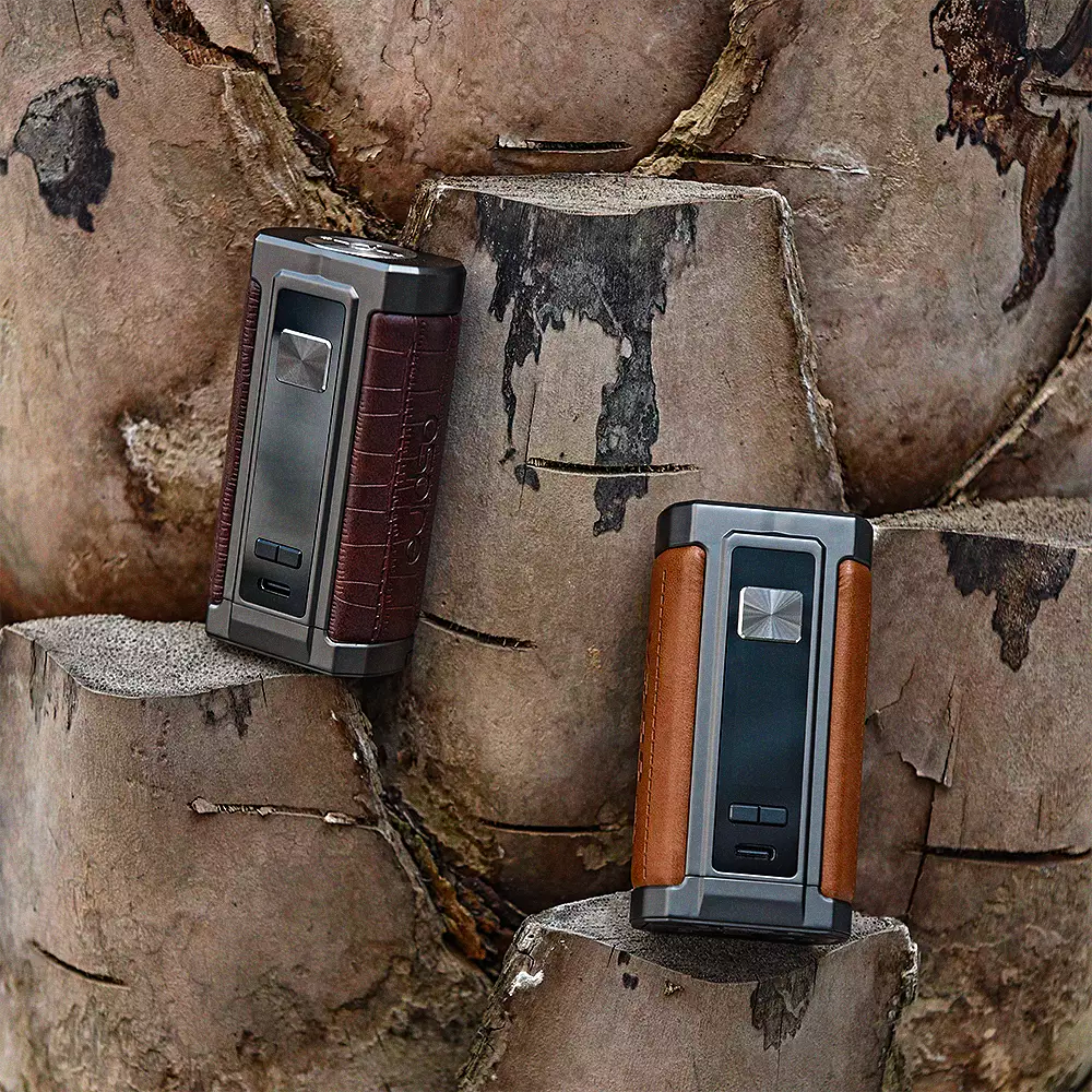 With two stunning brown colours to boot, the Aspire Vrod 200 sports a retro brown and a reddish brown, for that vintage steampunk vibe.