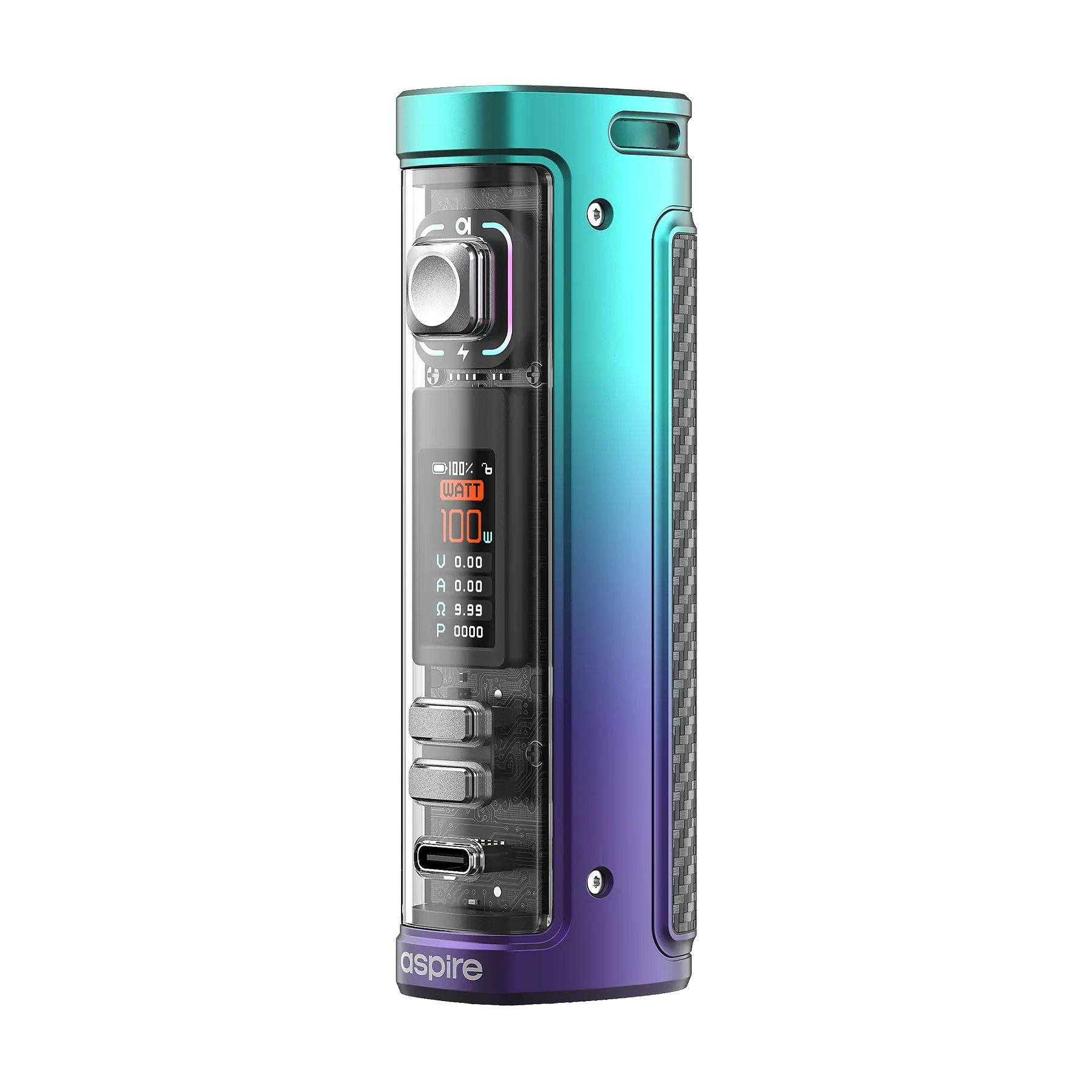 Aspire UK Veynom EX Vape Kit - Teal Purple Fade