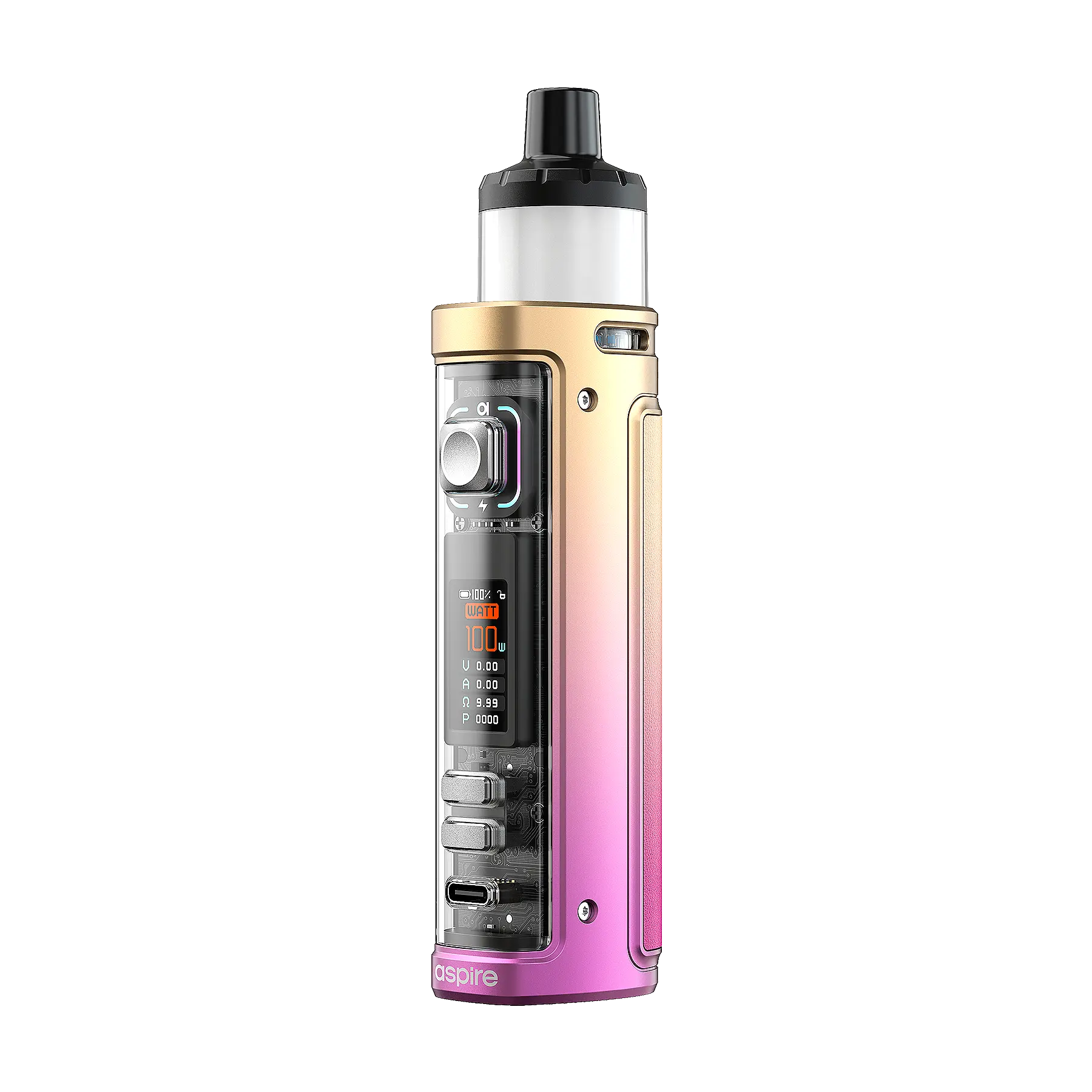 Aspire UK Veynom EX Vape Kit - Gold Pink Fade