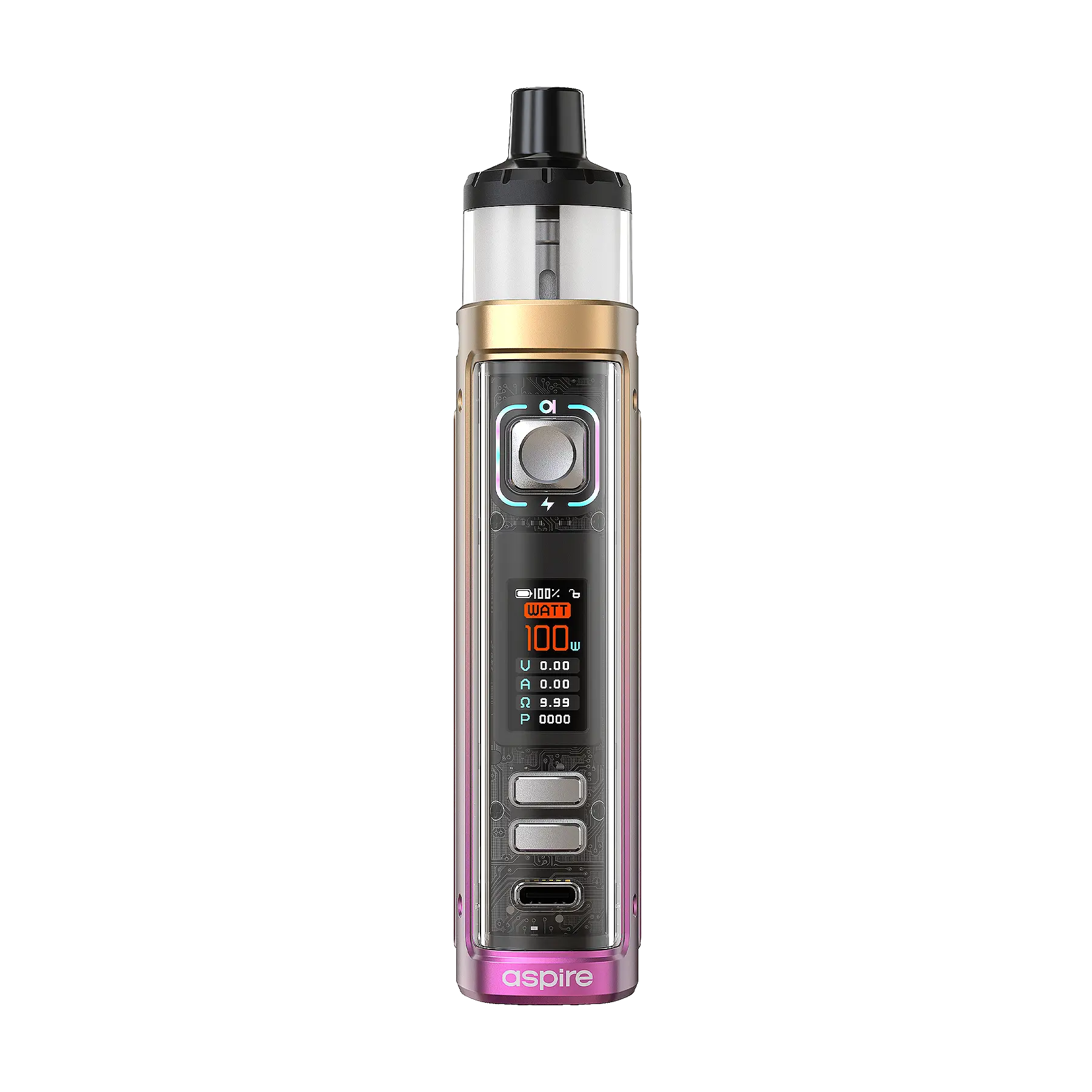 Aspire UK Veynom EX Vape Kit - Gold Pink Fade