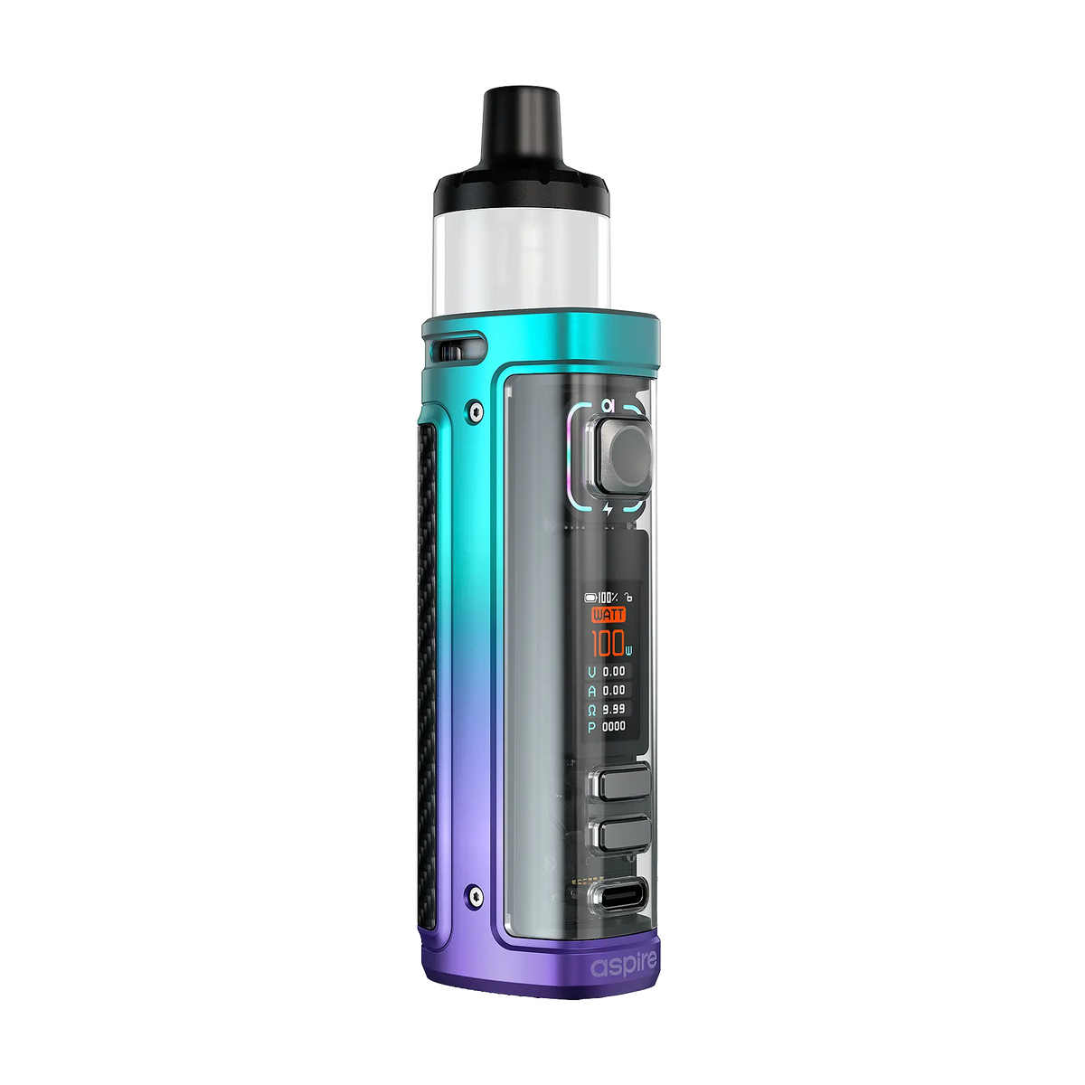 Aspire UK Veynom LX Vape Kit - Teal Purple Fade