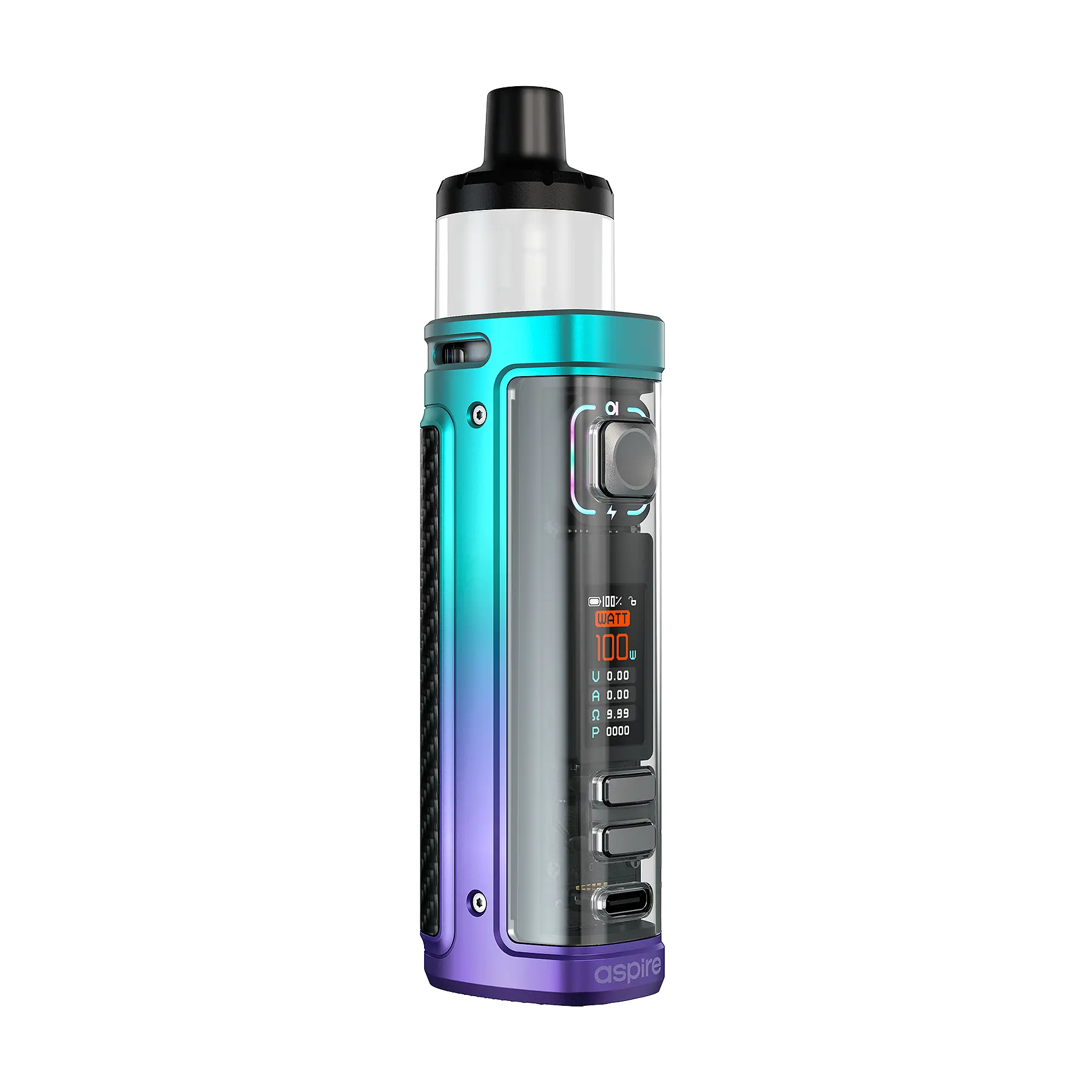 Aspire UK Veynom LX Vape Kit - Teal Purple Fade