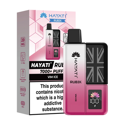 Hayati Rubik Prefilled Vape Kit - Vim Ice